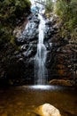 Waterfall in the jungle Royalty Free Stock Photo