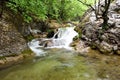 Waterfall Jur-Jur in Crimea