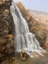 Waterfall in Kashmir Royalty Free Stock Photo