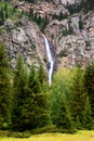 WaterFall in Kazakhstan Royalty Free Stock Photo