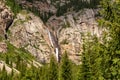 Waterfall in Kazakhstan Royalty Free Stock Photo
