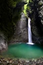 Waterfall Kozjak Royalty Free Stock Photo
