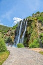 Waterfall Krcic wide shot Royalty Free Stock Photo
