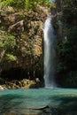 Waterfall La Cangreja in Rincon de la Vieja National Park near Curubande in Costa Rica