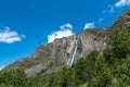 Waterfall La Pisse near Mizoen (France)