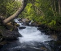 Waterfall at La Vall de Sorteny Naturtal Park