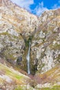 Waterfall at Lago del Matese Royalty Free Stock Photo