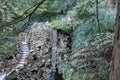 Waterfall Lake at Quinta da Regaleira, Sintra Royalty Free Stock Photo