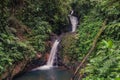 Waterfall landscape in Monteverde, Costa Rica