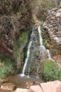 Waterfall in Chinchero, Peru Royalty Free Stock Photo
