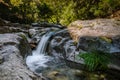 Waterfall in Las Batuecas Natural Park, Salamanca, Spain Royalty Free Stock Photo