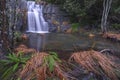 Waterfall in Las Hurdes, Caminomorisco. Water and Autumn Royalty Free Stock Photo