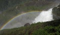 Waterfall Latefossen Royalty Free Stock Photo