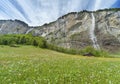 Idyllic rural landscape of Swiss Royalty Free Stock Photo