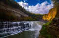 Waterfall in Letchworth, NY