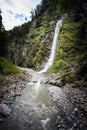 Waterfall in Liechtenstein Gorge