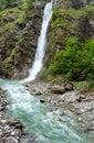 Waterfall in Liechtensteinklamm gorge (Austria)