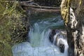 Waterfall in Little Qualicum Falls Provincial Park, BC Canada