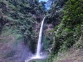 This waterfall is located in East Java with a height of approximately 20 meters