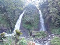 This waterfall is located in East Java with a height of approximately 20 meters