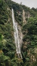 This waterfall is located in the Sigura-Gura Canyon area, precisely in Tangga Village, Aek Songsongan District, Asahan Regency.