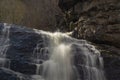 Beautiful waterfall, spring background Royalty Free Stock Photo