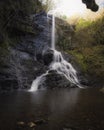 Natural shower for rocks.