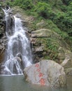 Waterfall in Lushan national park