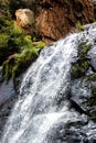 Waterfall in the Magaliesberg Mountain range Royalty Free Stock Photo