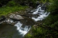 Waterfall - Manorkill Falls - Catskill Mountains, New York Royalty Free Stock Photo