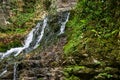 Waterfall in Martvili canyon in Georgia Royalty Free Stock Photo