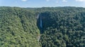 Route of the waterfalls with 14 waterfalls in corupa one of the last areas of the Atlantic forest in Brazil.