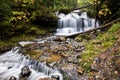 Waterfall In MichiganÃ¯Â¿Â½s Upper Peninsula Royalty Free Stock Photo