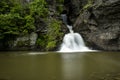 Waterfall - Mine Kill Falls - Catskill Mountains, New York Royalty Free Stock Photo