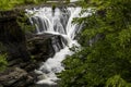 Waterfall - Mine Kill Falls - Catskill Mountains, New York Royalty Free Stock Photo