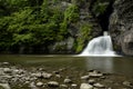 Waterfall - Mine Kill Falls - Catskill Mountains, New York Royalty Free Stock Photo