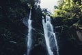 Waterfall Mok Fah Waterfall in the jungle