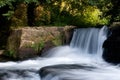The waterfall at Monte Gelato Royalty Free Stock Photo