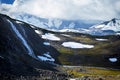 Waterfall on the mountain