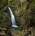 Waterfall in Mountain - Slovak Paradise