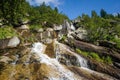 Waterfall of Mountain Spirits in Ergaki Natural Park