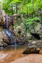 Waterfall in mountains near Atlanta