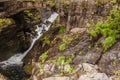 Waterfall in mountains, Norway Royalty Free Stock Photo