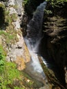 Waterfall in the mountains