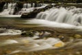 A Waterfall in the Mountains of Virginia, USA Royalty Free Stock Photo