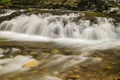 A Waterfall in the Mountains of Virginia, USA Royalty Free Stock Photo
