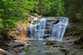 Waterfall Mummelfall in the Giant Mountains Royalty Free Stock Photo