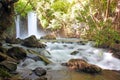 Waterfall at Nahal Kziv, North, Israel