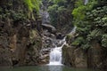 Waterfall National Park, Chanthaburi, Thailand. Royalty Free Stock Photo