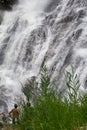 waterfall in national park, Kamphaeng Phet. watrfall name Tao dum